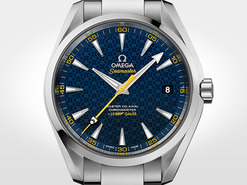 Edición 2015. Seamaster Aqua Terra 150M inspirado en el escudo de armas de la familia Bond.