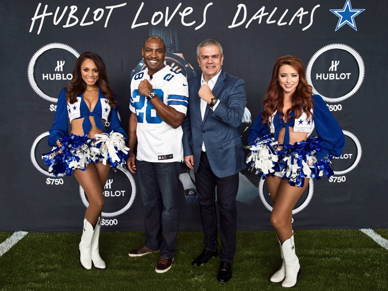 Darren Woodson and Ricardo Guadalupe