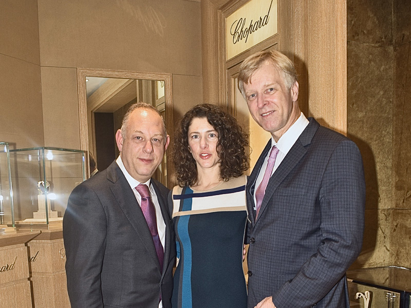 Ari Berger, Sandra Vaine y Rudolf Lang.