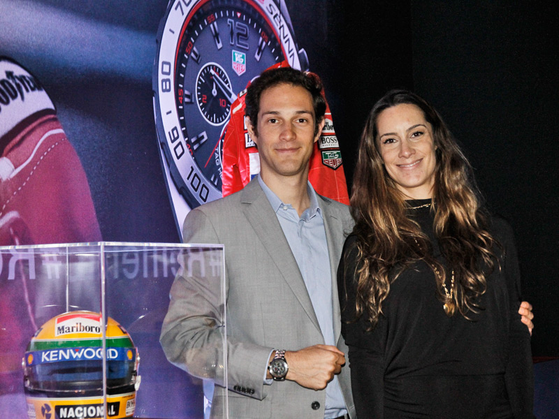 Bruno y Bianca, sobrinos de Ayrton Senna