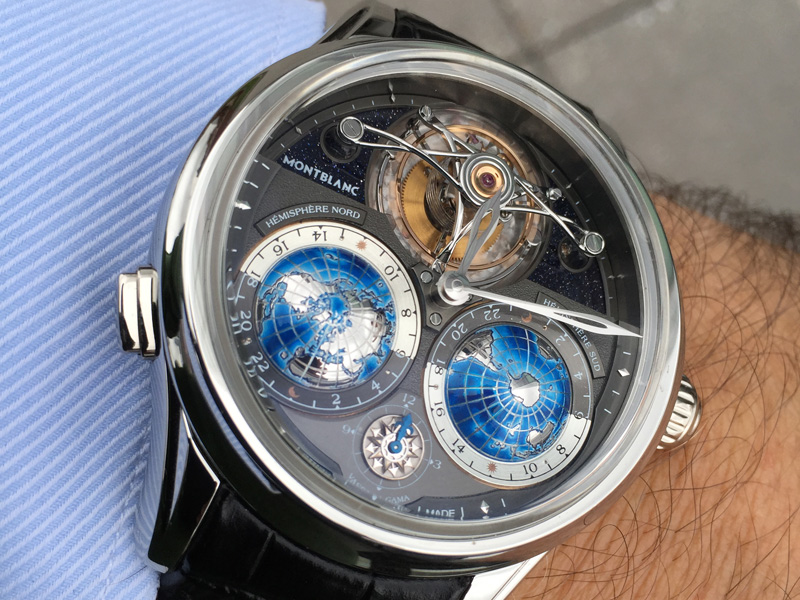Montblanc Tourbillon Cylindrique Geosphères Vasco de Gama. 272,100 dólares