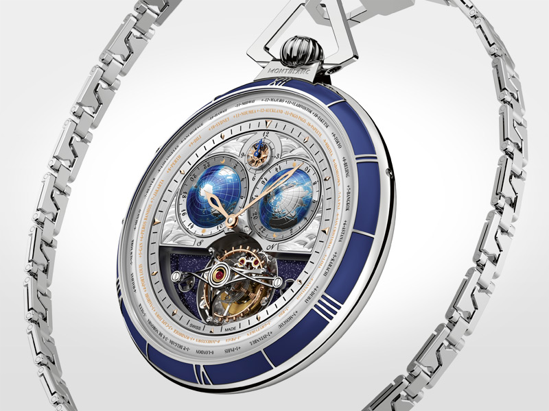 Montblanc Villeret Tourbillon Cylindrique Pocket 110 Años