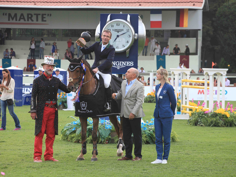 El jinete mexicano José Antonio Chedraui en el LGCT 2016.