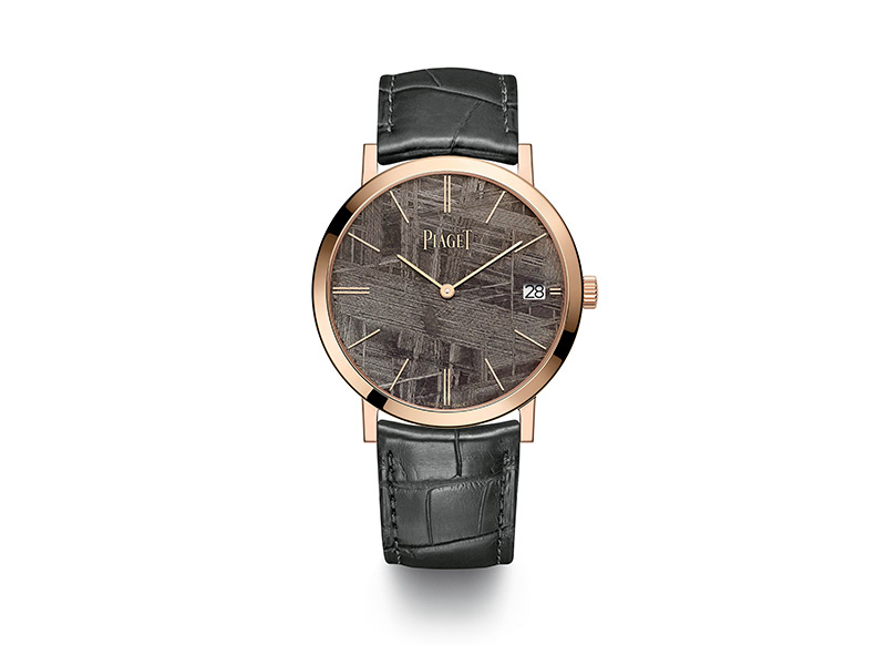 Piaget Altiplano 40 mm con meteorito en la esfera.